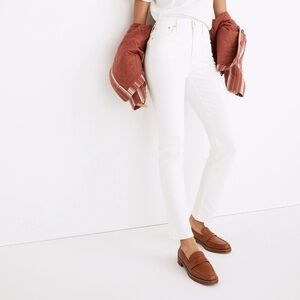 EUC Madewell White The Perfect Vintage Jean Straight Leg, Size 28